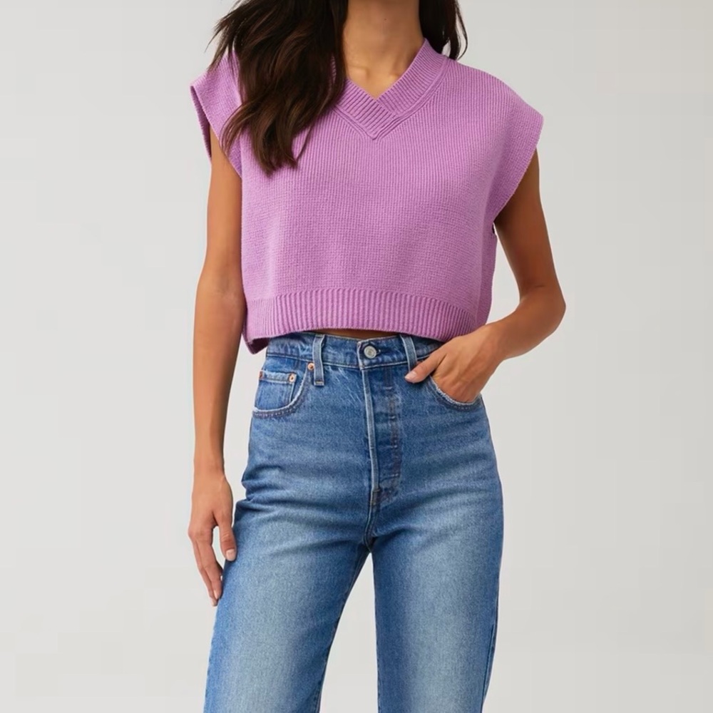 Free People easy street Sweater Vest